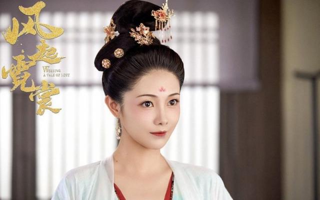 《风起霓裳》古装女神8:陈烁 饰演 库狄珊瑚